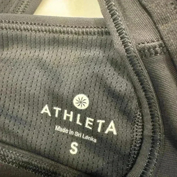 Athleta sport bra and tank combo black size small - Picture 3 of 6